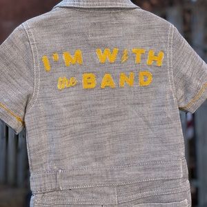 Oshkosh coveralls “I’m with the band”